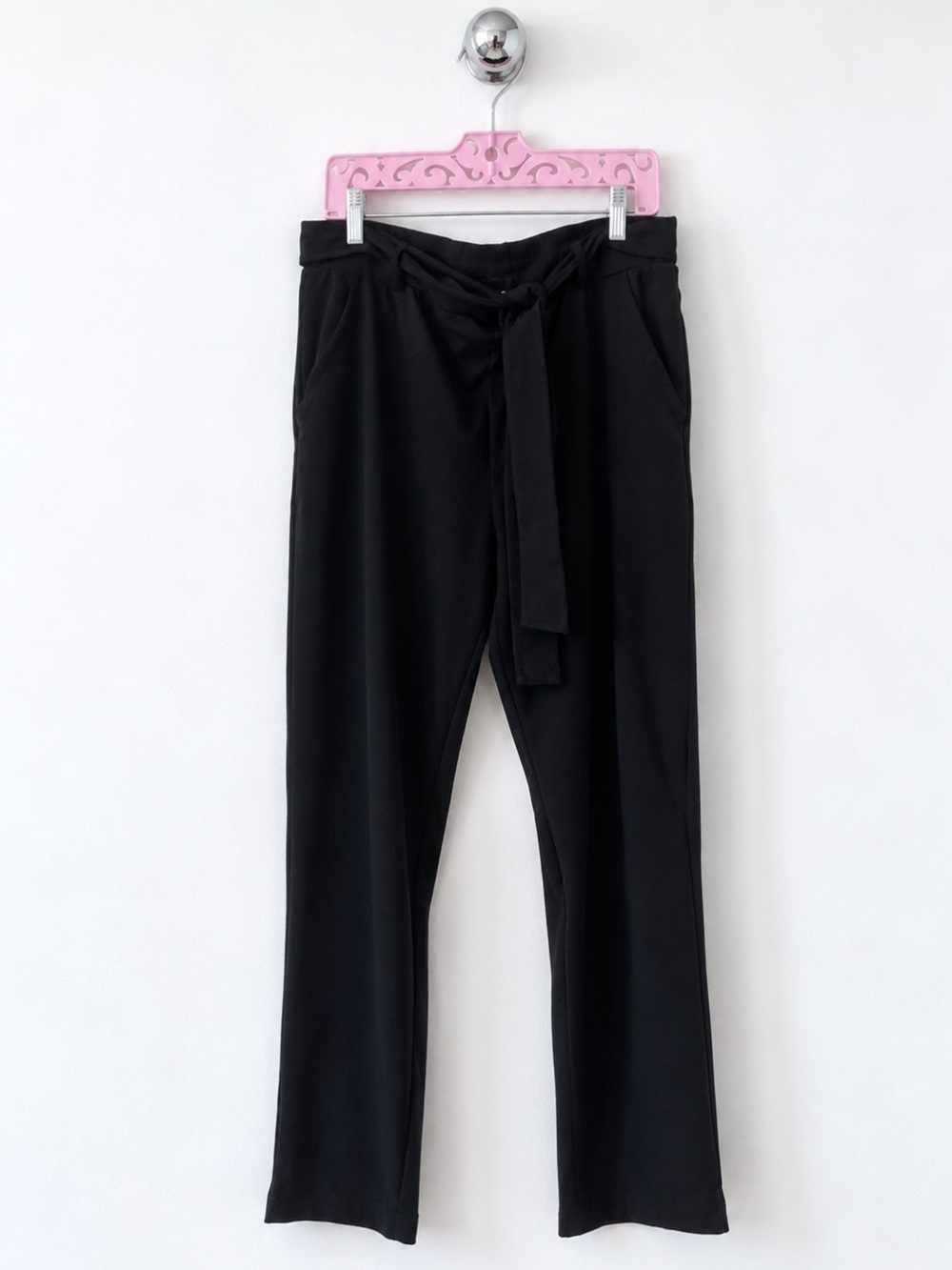 NICOLE MILLER Plus Size Black Dress Pant